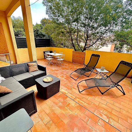 Appartement Proche Mer Avec Terrasse Et Jardin Privatif Hyères Kültér fotó