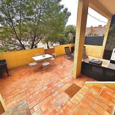 Appartement Proche Mer Avec Terrasse Et Jardin Privatif Hyères Kültér fotó